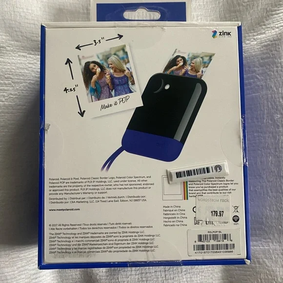 NEVER USED* Polaroid Pop Instant Print Digital Camera